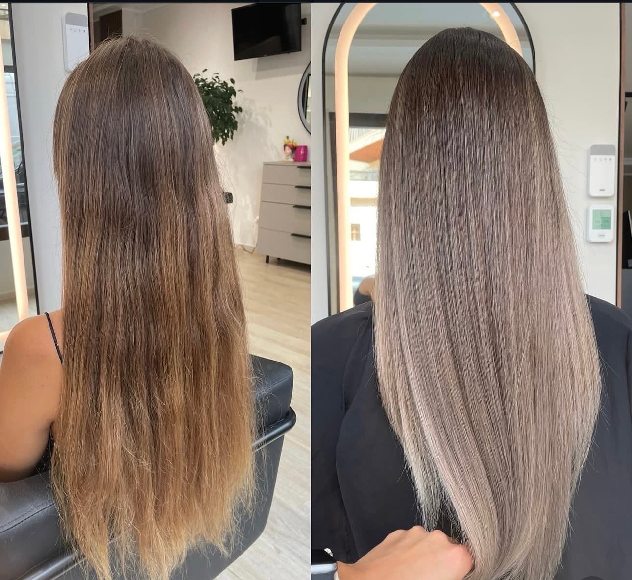 Before ⇔ After • Correction